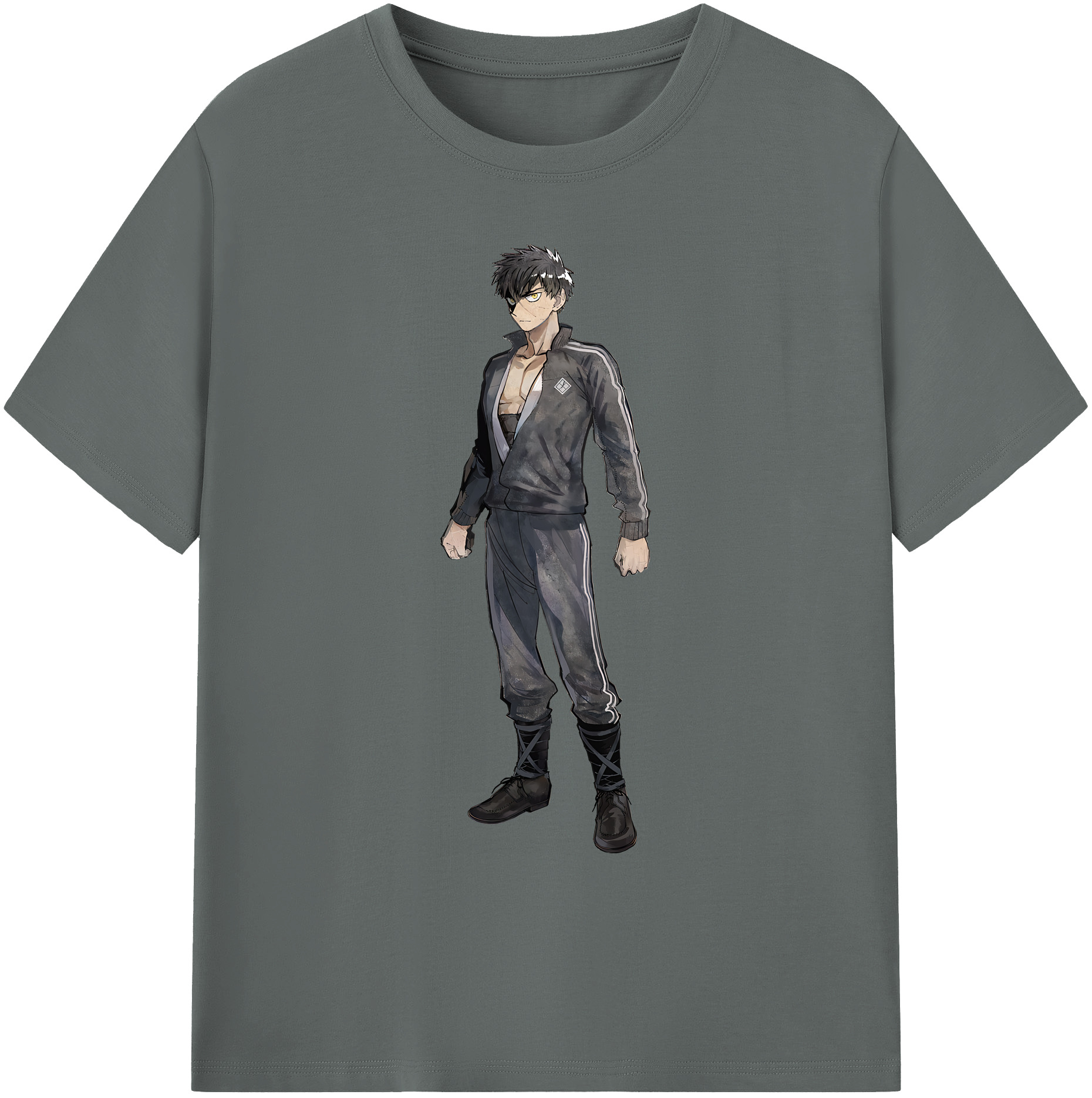 （画像用） 刀剣乱舞 Touken Ranbu 綿100％ メンズ半袖Tシャツ｜肌触りやわらか＆通気性